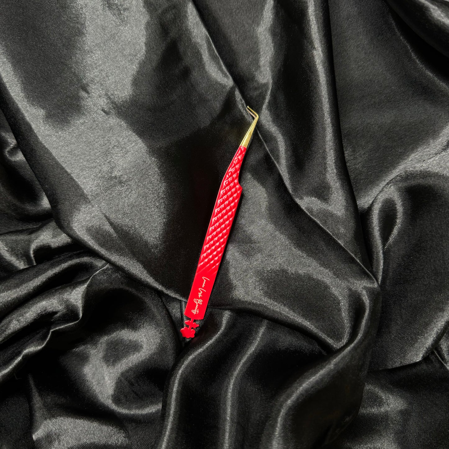 (90 degree) Rose Fiber Tip Volume Tweezer