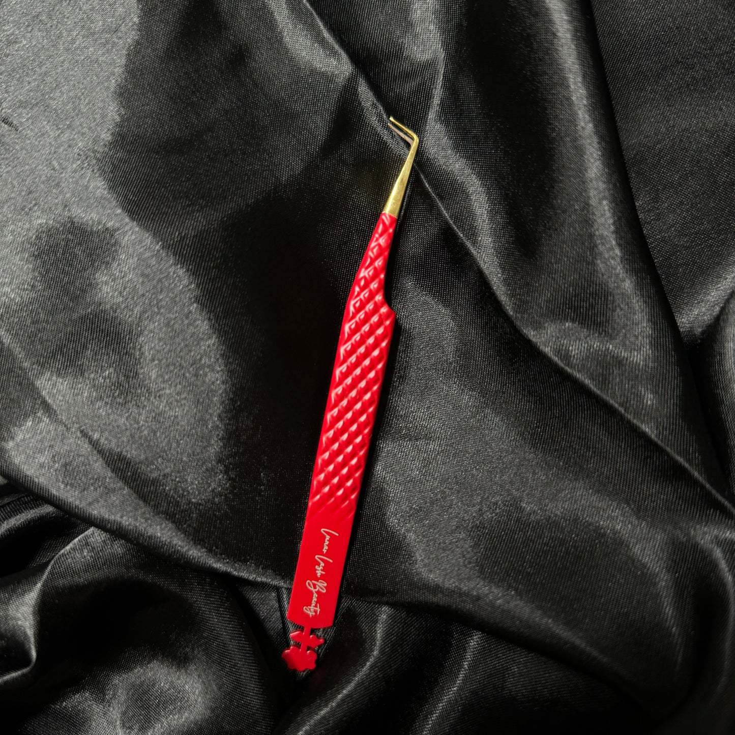 (90 degree) Rose Fiber Tip Volume Tweezer