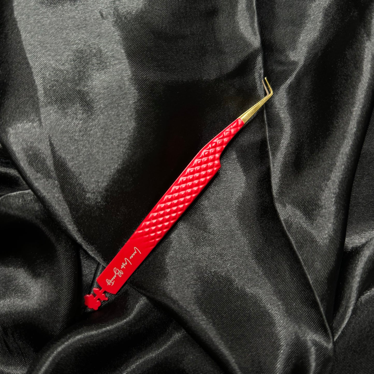(90 degree) Rose Fiber Tip Volume Tweezer