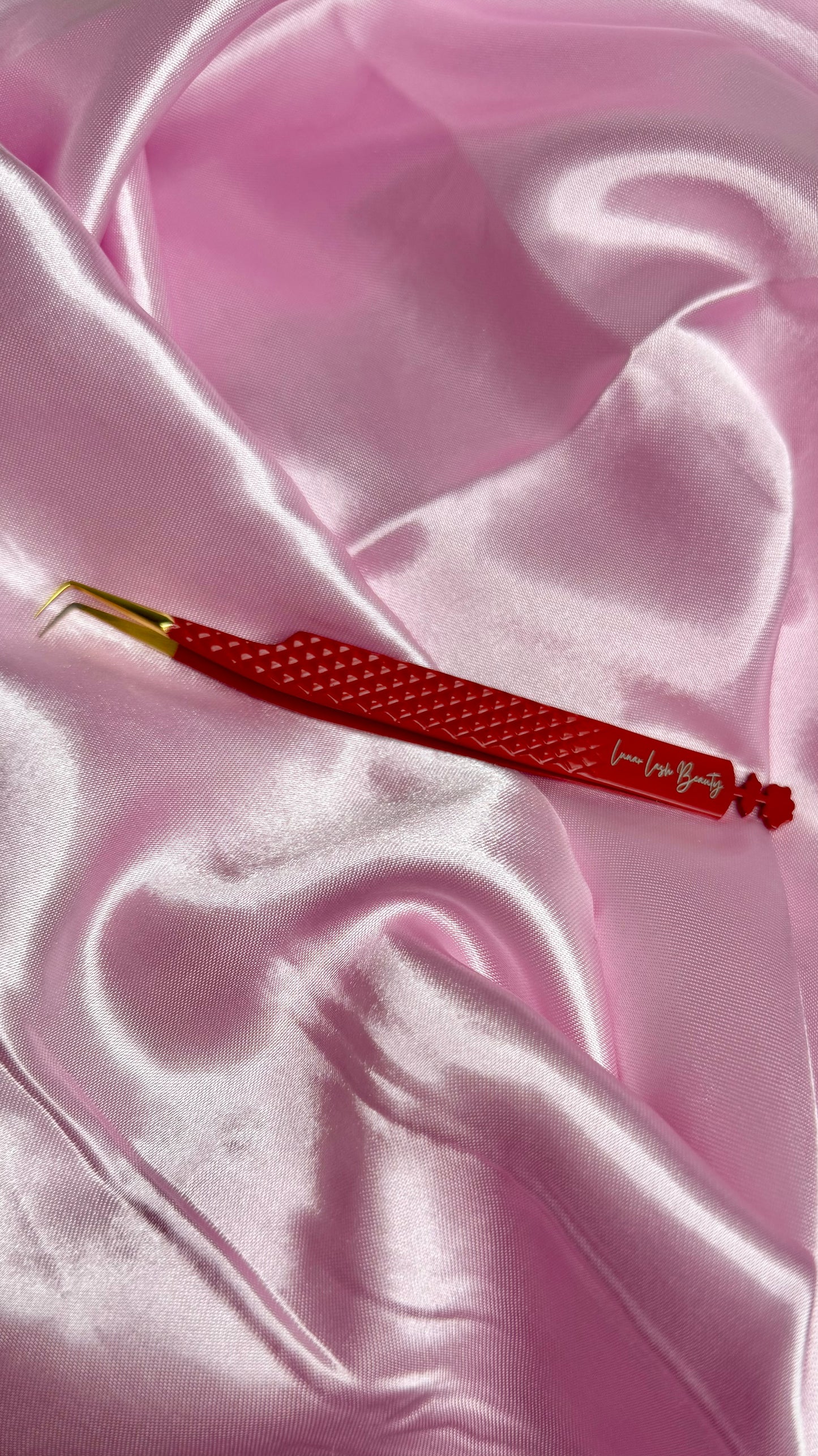 (90 degree) Rose Fiber Tip Volume Tweezer
