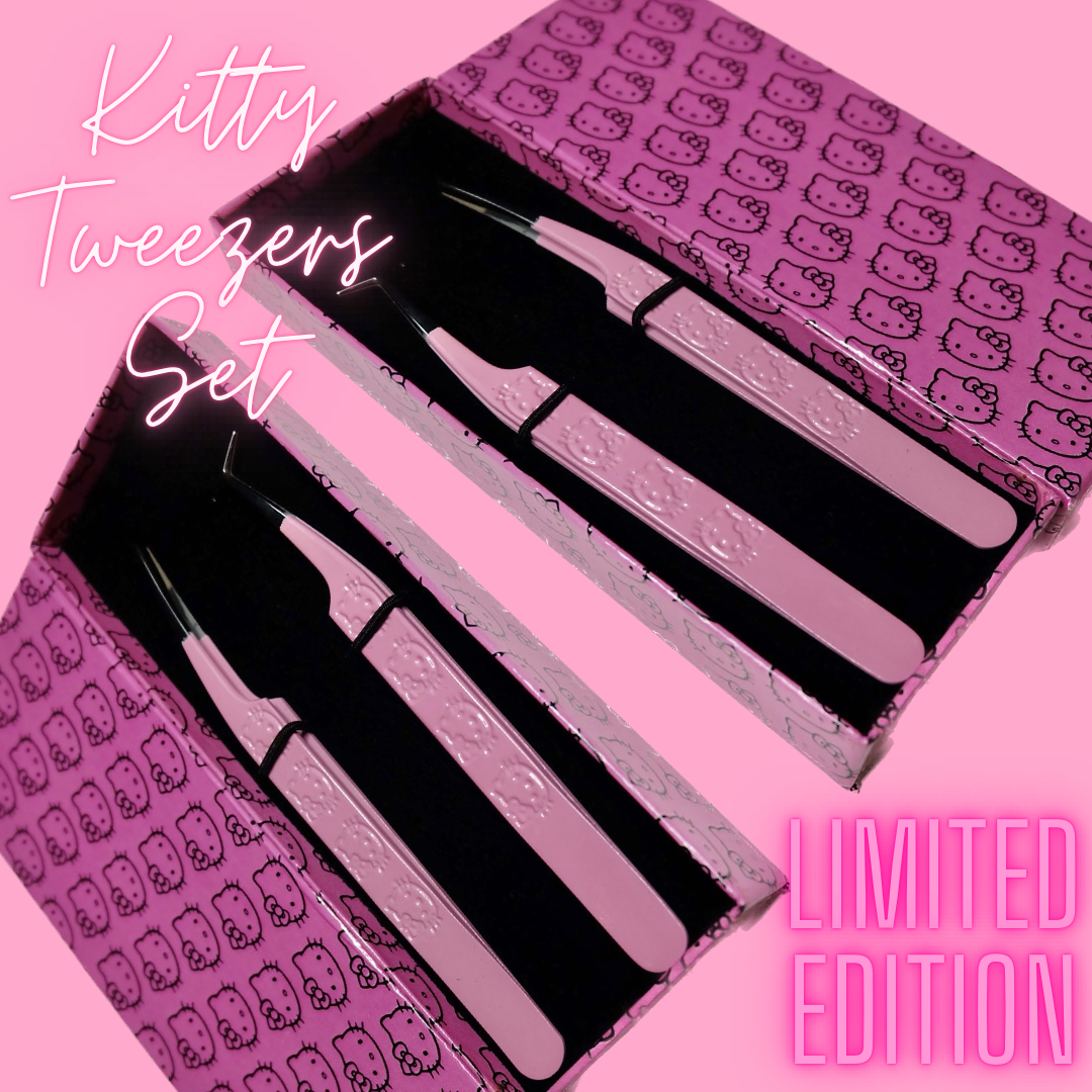 LIMITED EDITION! Kitty Tweezers Set