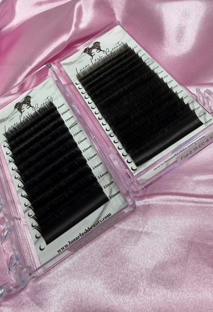 Classic MIXED Flat Lash Tray 0.15