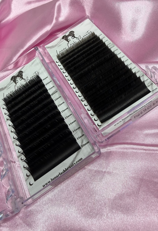 Classic MIXED Flat Lash Tray 0.15